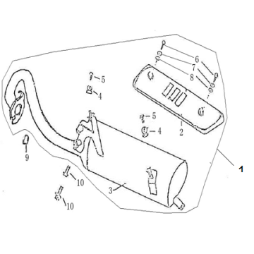 Wydech Rover Exclusive czarny kremowy