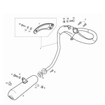 Wydech SENDA SM DRD 2006