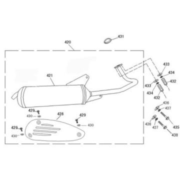 Wydech Vom Streetline czarny