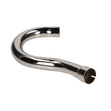 Rura wydechowa rolkowa Zundapp R50 32/30mm chrom z561-22.112