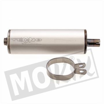 Tłumik Suzuki TSX 22mm owalny TECNO