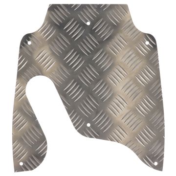 Podsiedzenie /płyta ochronna pod Aprila Sr 97-00 aluminiowa płyta rozdarcia