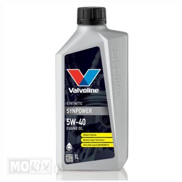 Olej Valvoline SynPower 5W40 1 litr (bez oleju)