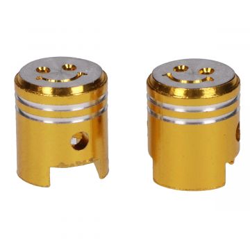 Zestaw pokrywy zaworu tłoka model złota aluminium