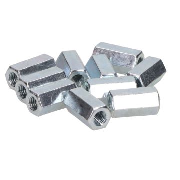 Nakrętka przyłączeniowa ocynkowana M7x22mm 10 sztuk