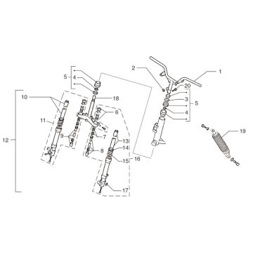 Zawieszenie Beta Ark-k AC racing 2006 2-suwowy