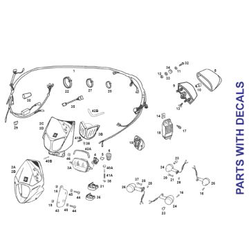 Oświetlenie SENDA R X-TREME 2007 E2 3ED