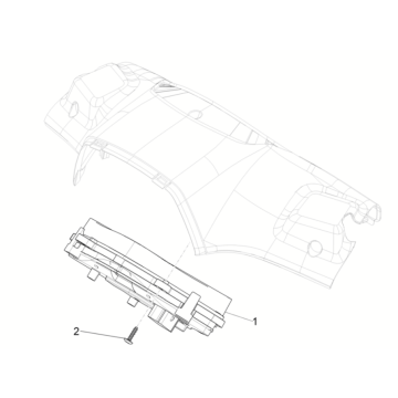 Prędkościomierz Vespa Sprint 4-suwowy 3-zaworowy (wtrysk euro5 IGET)