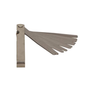 Uniwersalny wąskośnik 20 arkuszy, metalowy 0,05-1,00 mm 0,002-0,040 inch