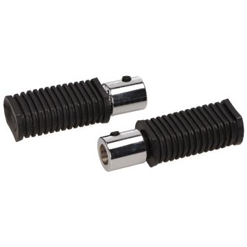 Zestaw podnóżków wraz z Vespa /Piaggio Citta czarny