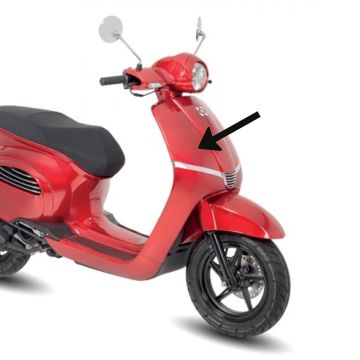 Przedni przód Agm Supreme czerwony oryginał