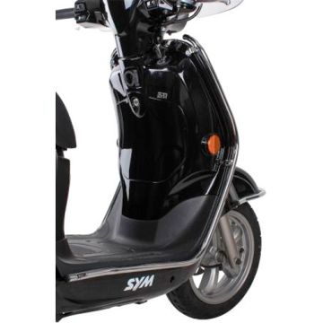 Gnizownice do Sym Fiddle III chrom oryginalne SY830-FI3-CRM