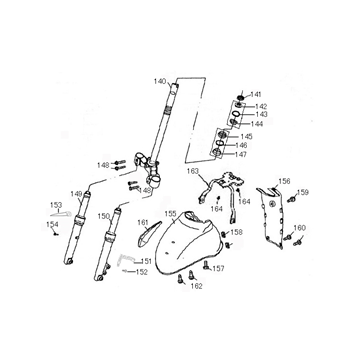 Błotnik przedni Iva Venti niebieski
