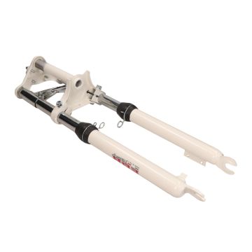 widelec przedni krótki szeroki maxi bialy ber