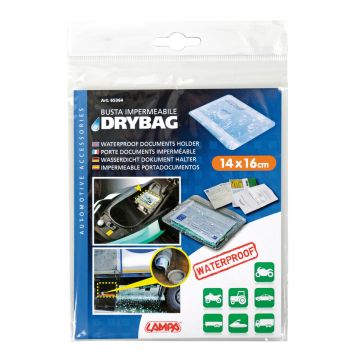 Wodoodporny uchwyt na dokument/torba zamykająca 14x16 LAMPA