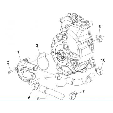 Pompa wodna Vespa GTV 250 4T 4V IE 