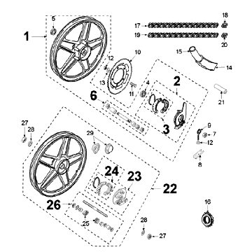 Felgi Peugeot Vogue Czarne