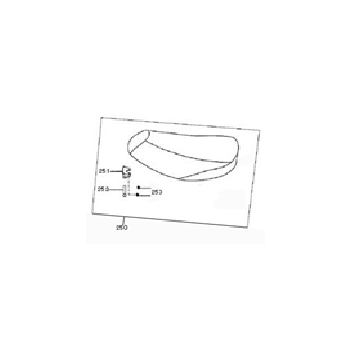 Siodelko Buddy Seat Benzhou YY50QT-15 czarny