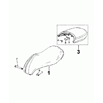 SiodeĆko Peugeot Django Icy BiaĆe F8 SiodeĆko Peugeot Django Icy BiaĆe F8