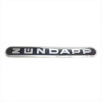 Zundapp tank transfer podłużny emblemat czarny