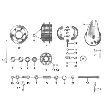 Zundapp C50 Sport 517-21L0 model samochodu