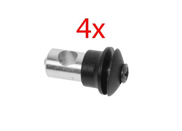 nasadka montażowa przedniej szyby z zamkiem błyskawicznym (wyprodukowano w UE) 4szt