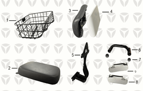 Akcesoria 1 Yadea Y1S