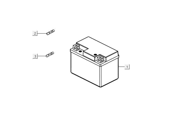 bateria AGILITY 16+ 4T 125 Mat Metallic Jasnoniebieski