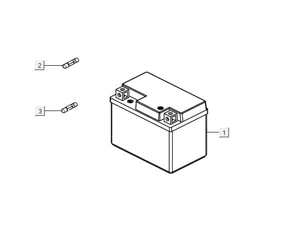 bateria AGILITY 16+ 4T 125 Mat Metaliczny Srebrny