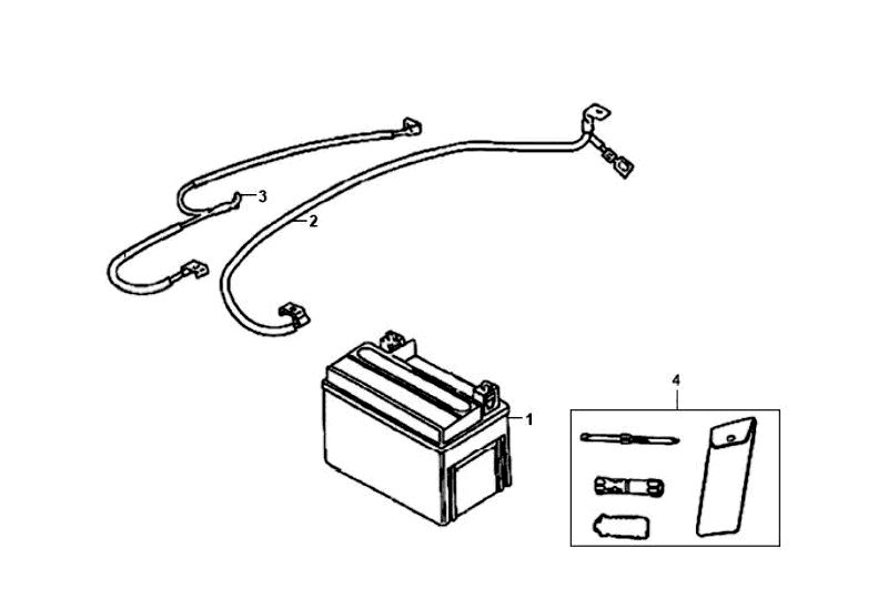 Zestaw narzędzi akumulatorów Sym Orbit (BU289) niebieski