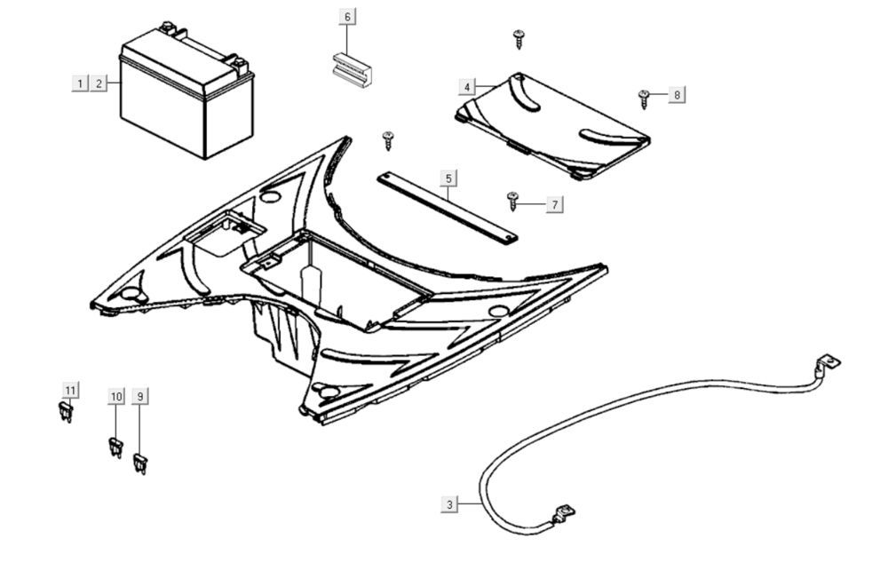 Bateria Kymco Gti 300i