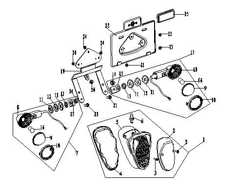 Lampa tylna Fosti Veneri