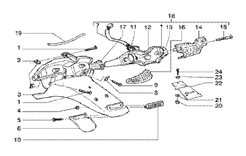 Lampka Tylna Gilera Runner 180cc FXR 2-suwowy