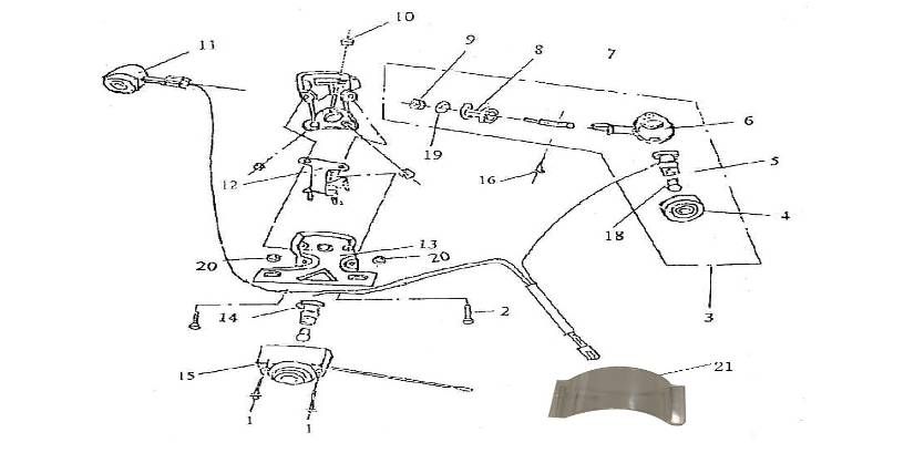 Lampka tylna Sons Grand Retro 125cc