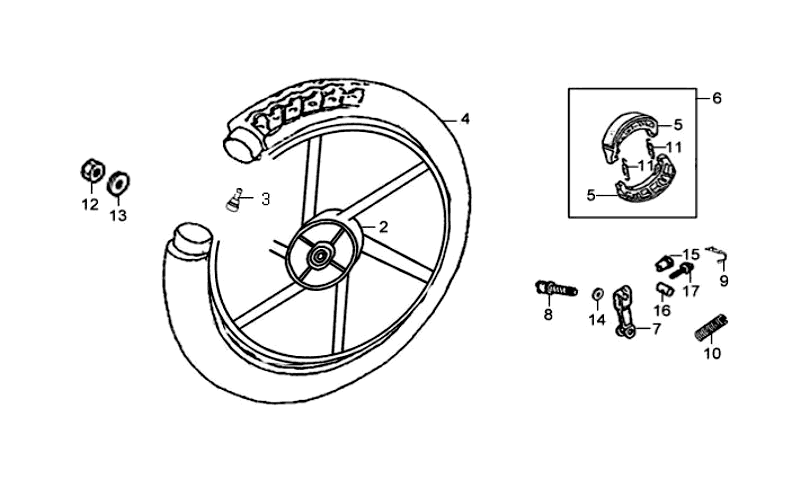 Model Sym Orbit (BU289) Niebieskie 