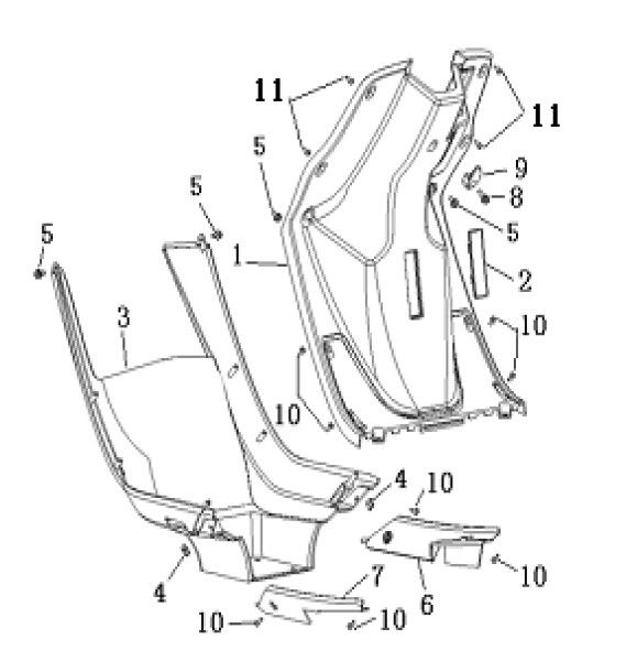 Legshield Generic Cracker czerwony 2009 2-suwowy 25