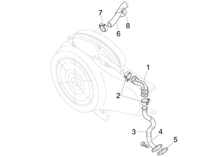 Filtr SLS Piaggio Fly 4-suwowy