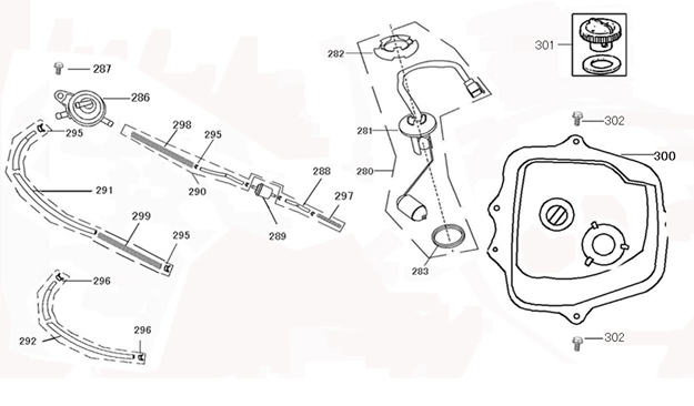 Zbiornik paliwa Edwards Tomorrow Maple V50-3 brąz