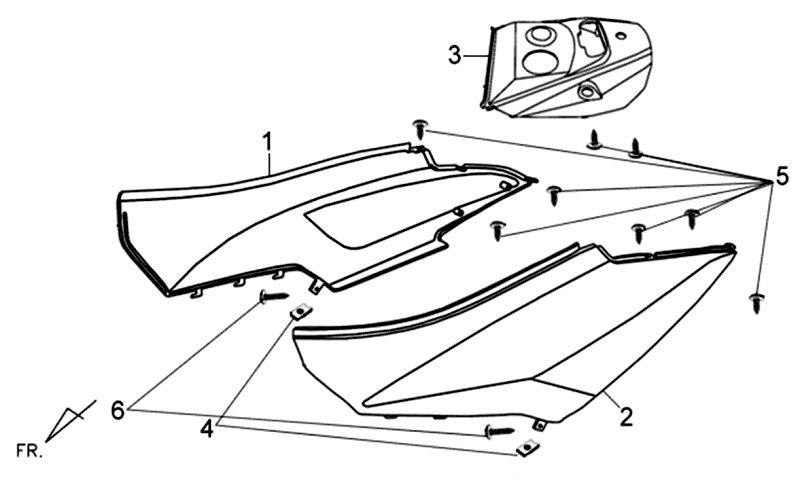 Poszycie Sym Orbit II (BK-7C) Żelazko Szare