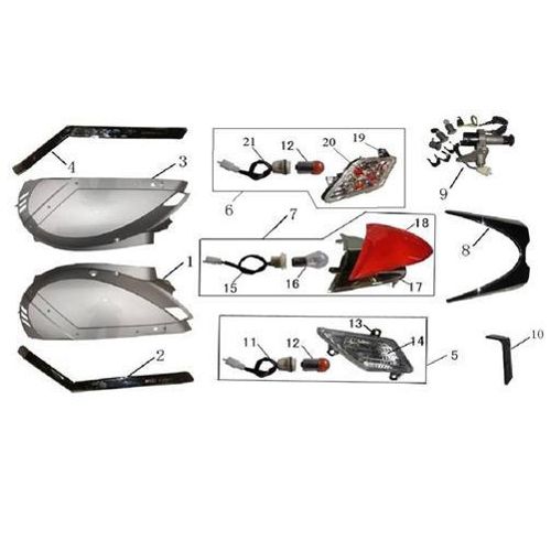 BTC Bellagio (12 cali) 18 kremowy