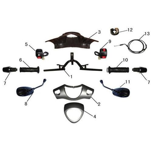 BTC Bellagio (12 cali) 20 czekoladowy brąz