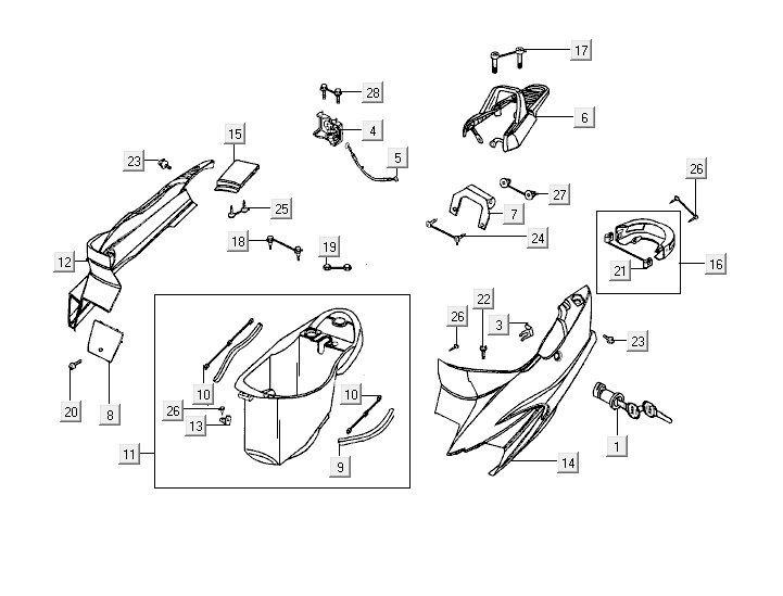 Buddybak Kymco ZX 2t ac niebieski limitowany
