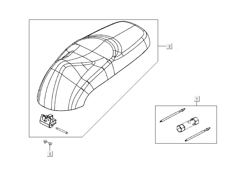 Seat Kymco Like 4-suwowy czarny połysk jak T T 2015