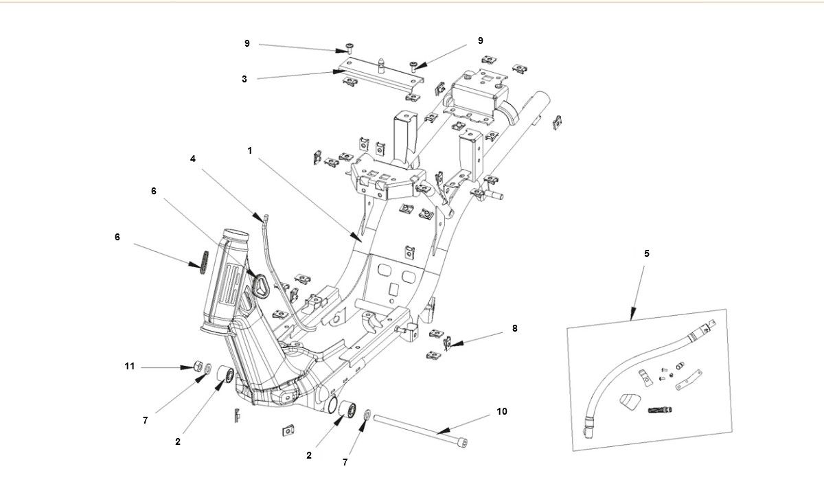 Rama roweru-Bye-Bike Frame