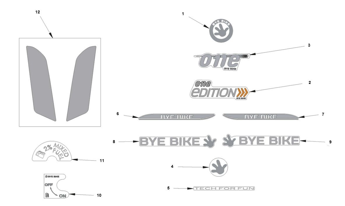 Stickers - Logo Bye-Bike