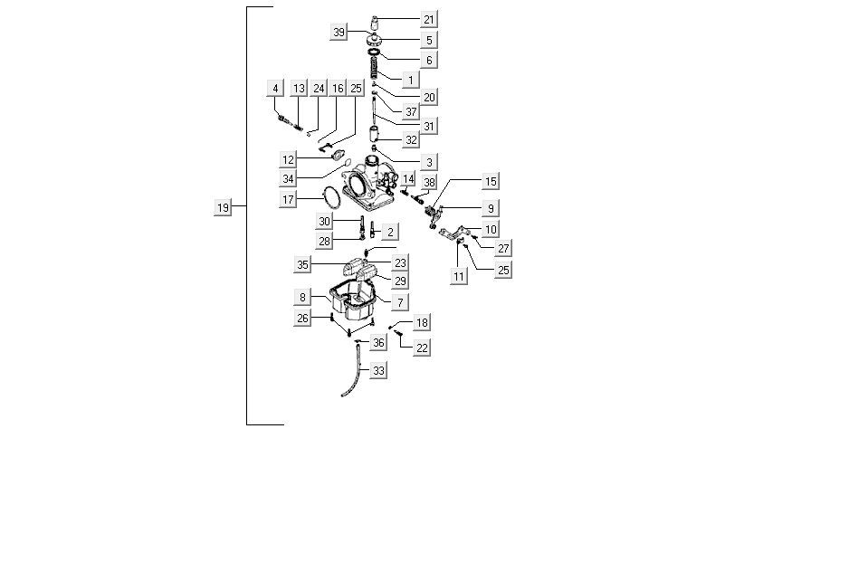 Gaźnik Kymco MXU 150