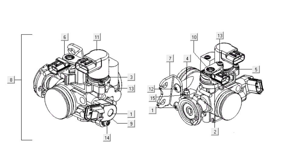 Gaźnik Kymco People S 300i