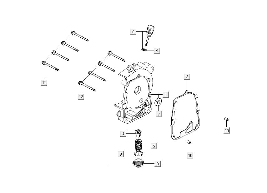 Oilhalf 2 Kymco New Dink 4-suwowy biały