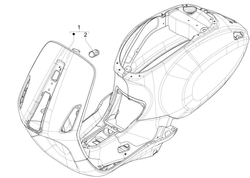 Podwozie/Rama Vespa Primavera 125 4T 3S IE ABS