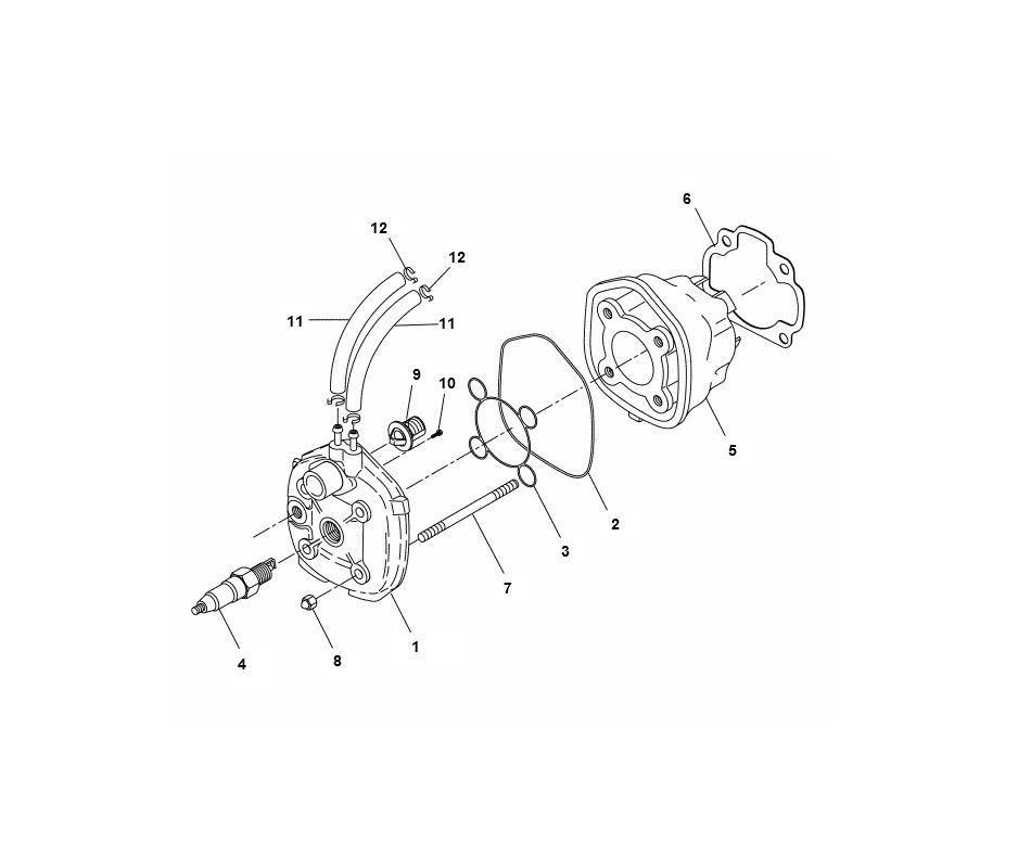 Cylinder Yamaha Aerox 2-suwowy 2013